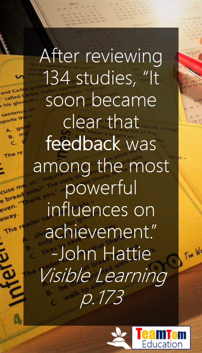 Feedback and Task Cards