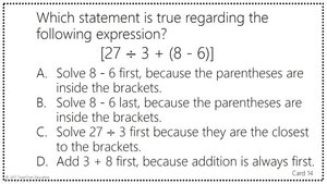 Scaffolding questions make all the difference on math task cards!